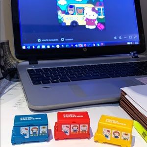 Sanrio HELLO Kitty ❤️ RARE bus pencil sharpeners